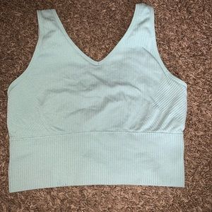 teal sports bra